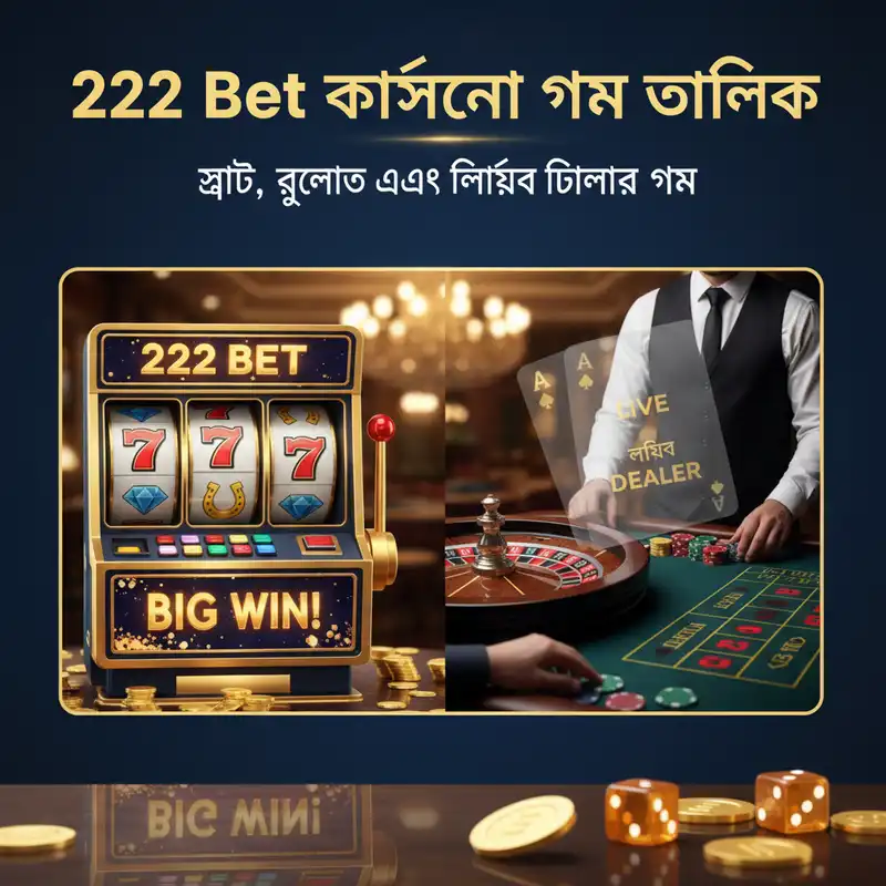 222 Bet ক্যাসিনো গেম রিভিউ ব্যানার