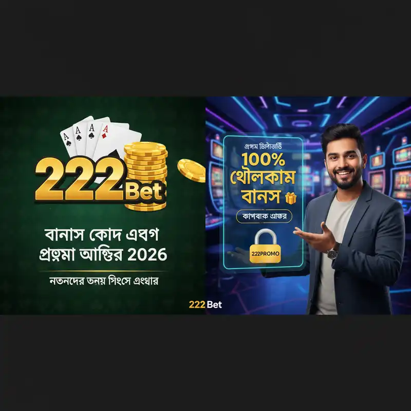 222 Bet বোনাস এবং প্রোমোশন ২০২৬